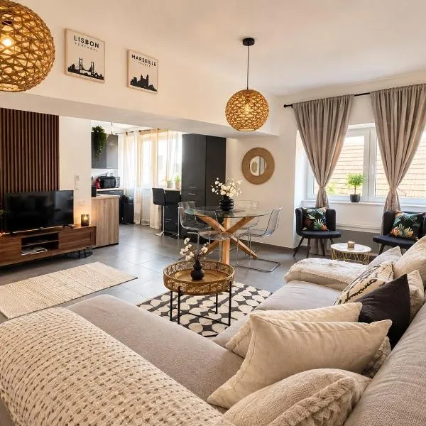 Charming and Cosy Place 2 rooms 3 beds: Thionville şehrinde bir otel