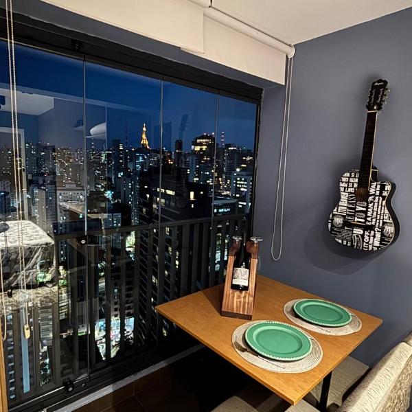 Studio Temático Musical Vista incrível próx Av Paulista