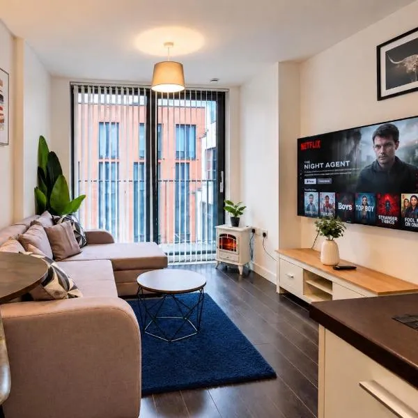 2BR City Centre Apt - Northern Quarter & Piccadilly, Sleeps 5, hotel v Manchestri