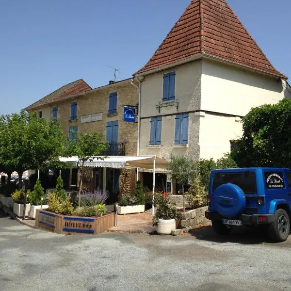 Logis Hôtel Restaurant La Bastide, hotel en Saint-Cernin-de-lʼHerm