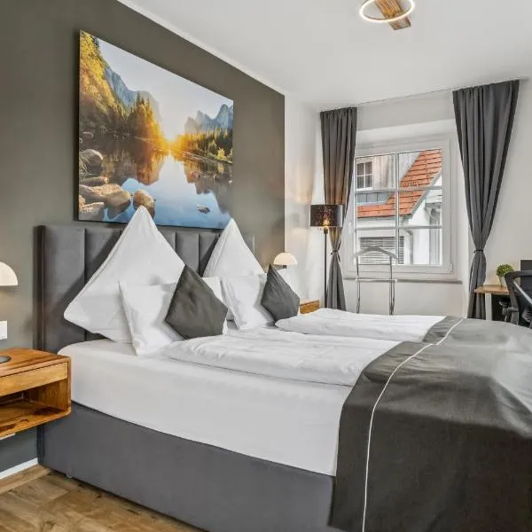 Holz & Hirsch Loft - Parkplatz und Hund, hotel i Isny im Allgäu
