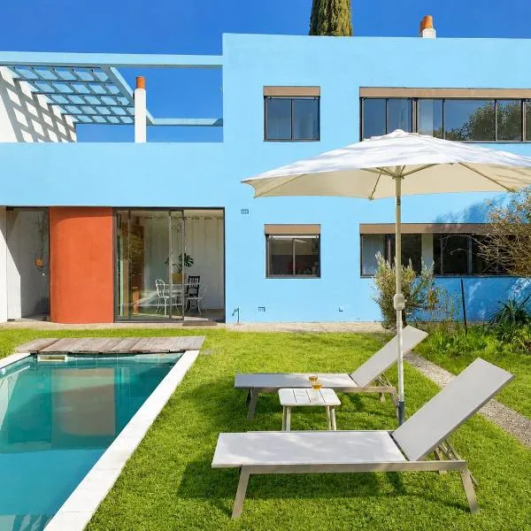 Villa ZigZag Le Corbusier, 2 chambres & piscine – hotel w mieście Pessac