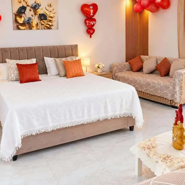 Studio chic, bien equipee pour un sejour de repos、マーディアのホテル