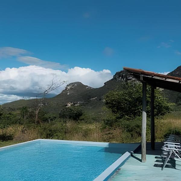Casa de fazenda com piscina e vista para o Sincorá - Foto 4