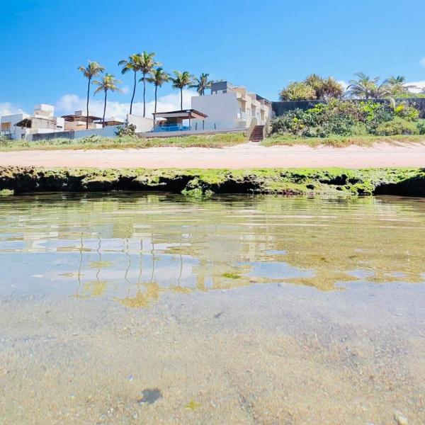 Pé na areia triplex
