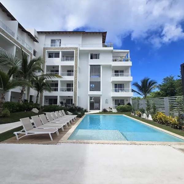 Studio con piscina a 10 min de Playa Dominicus Coral Azul 105, hotel a Bayahibe