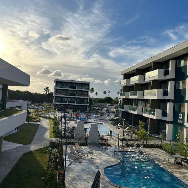 Flat em Muro Alto c/varanda,piscina e self checkin - Foto 4
