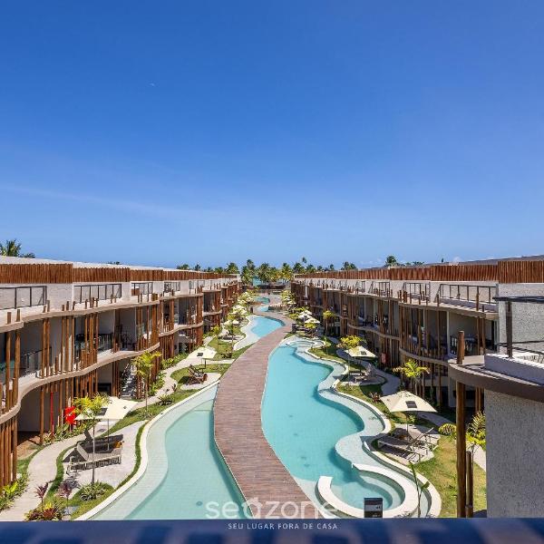Apartamentos em Cond. com Piscina em Frente à Praia - NVB - Foto 4