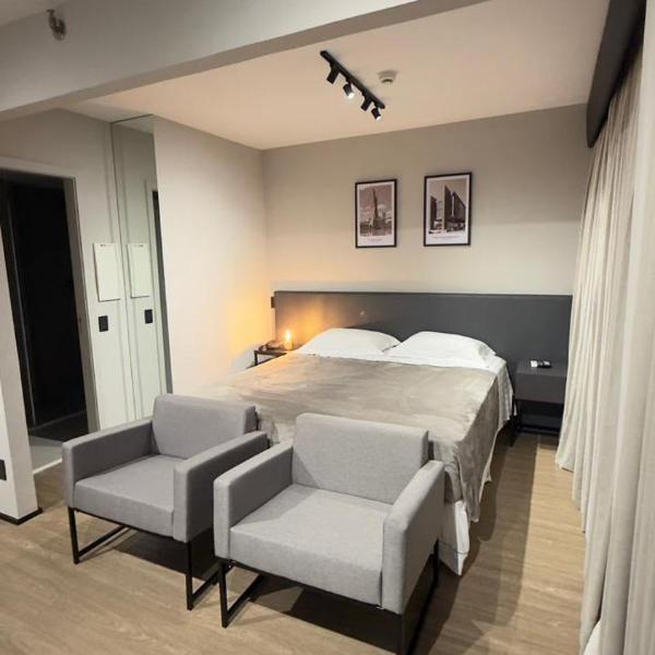 Flat em hotel de Luxo Itaim Bibi