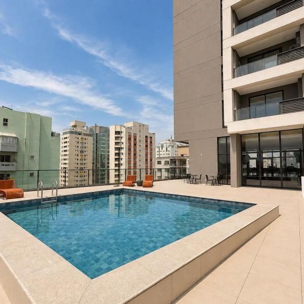 Studio em Pinheiros | Piscinas, Varanda e Sauna - Foto 4