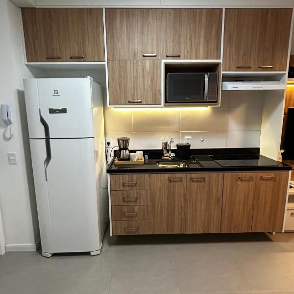 Lindo Apto 2Q com garagem Brooklin - Piscina Rooftop, academia e sauna - Foto 4