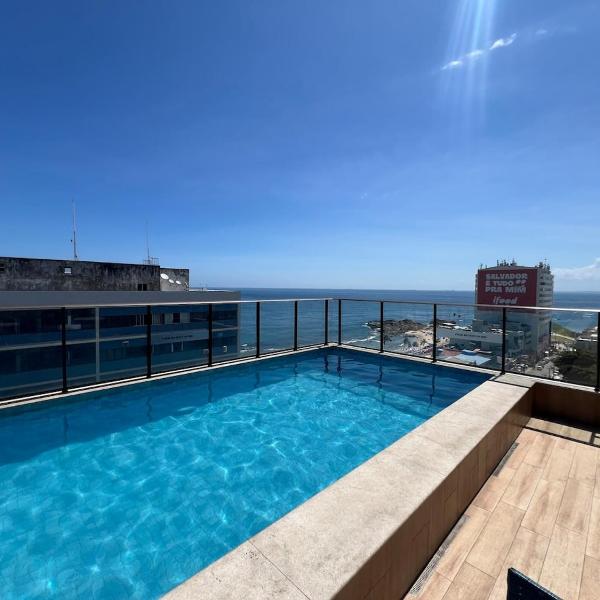Farol da Barra Rooftop & Pool - Modern Apt with Free Parking and Wifi in Salvador - Foto 4
