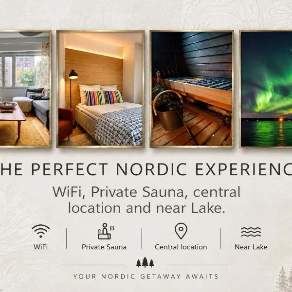 Private sauna, balcony and top location in Tampere!, hotel di Tampere