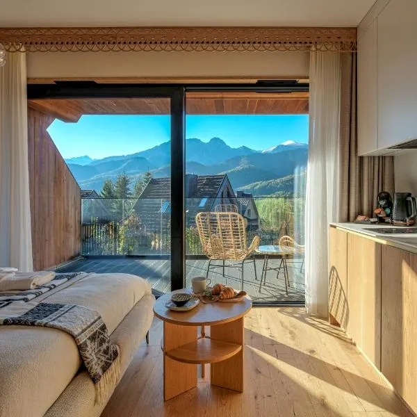 Apartamenty 3 Owce z widokiem na Giewont, hotel di Kościelisko