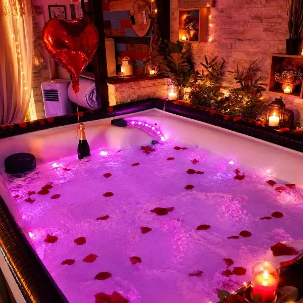 L'histoire de l'ouest , jacuzzi appartement – hotel w Dole
