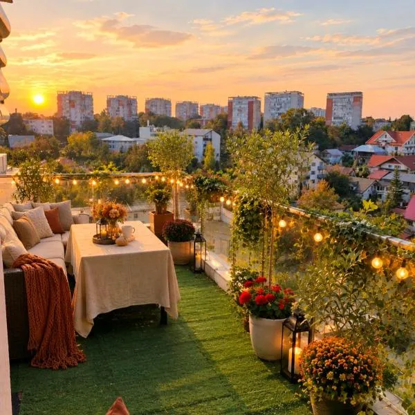 Penthouse View Aeroport Iasi – hotel w Jassach