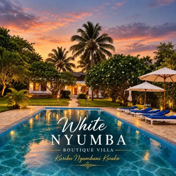 White NYUMBA Malindi - Boutique Villa, hotel v destinácii Malindi