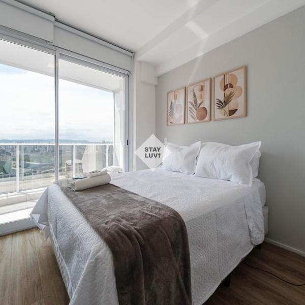 Studio Aconchegante com Varanda e Piscina