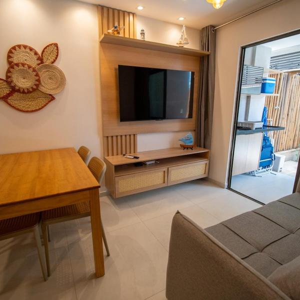 Departamento con Piscina privada No Centro de Porto de Galinhas e 100 mts da Praia