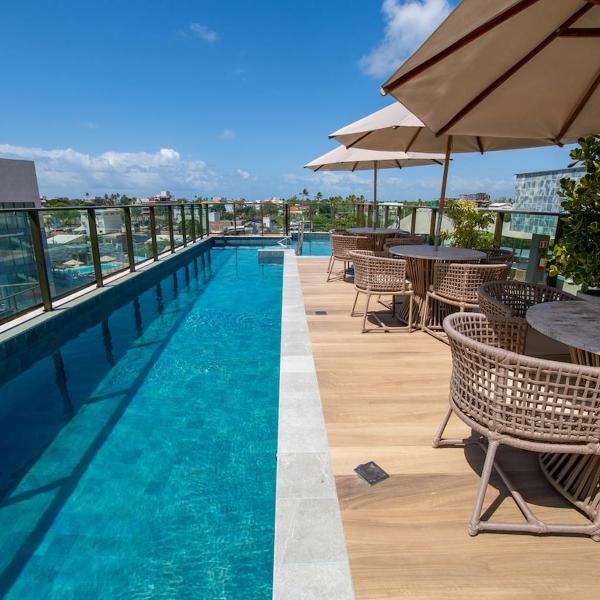 Departamento con Piscina privada No Centro de Porto de Galinhas e 100 mts da Praia - Foto 4