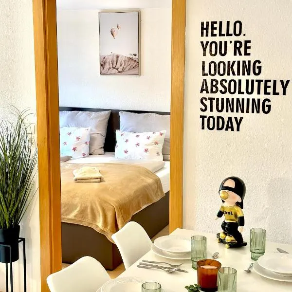 City-Apartment am Hafen, 100 m zum Bodensee,位于布雷根茨的酒店