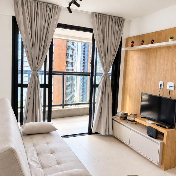 Apartamento Beach Class Jaguaribe vista para o mar - Foto 4