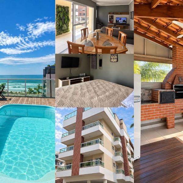 Cobertura Premium vista pro mar, com piscina