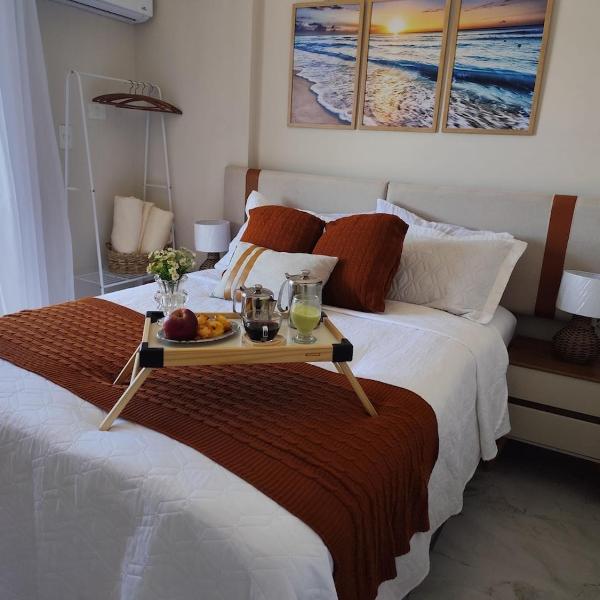 Aconchego do Forte 301- apartamento moderno com ar condicionado ,wi-fi e garagem pertinho da praia do Forte em Cabo Frio - Foto 2