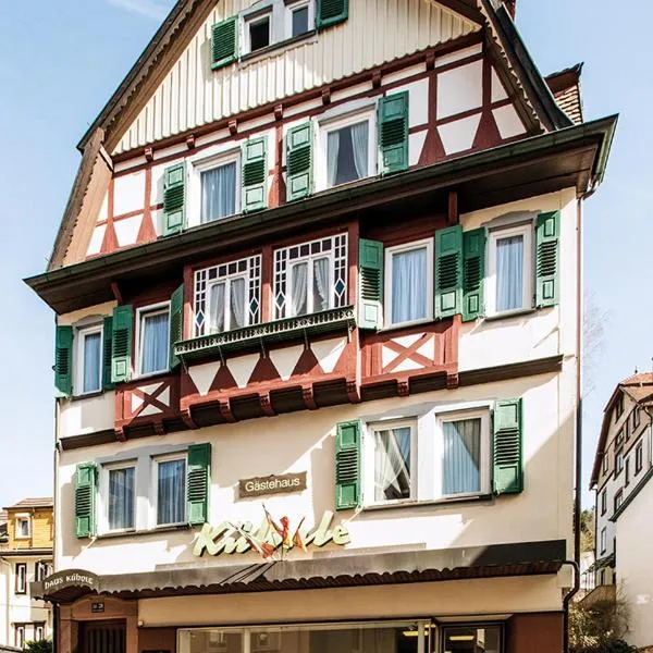 Gästehaus Kühnle, hotel v destinaci Bad Wildbad