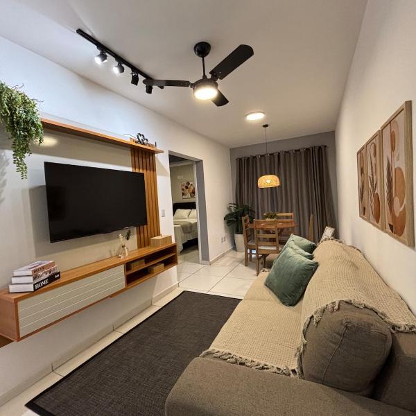 Apartamento Novo Ar nos 2 Quartos 3 Camas