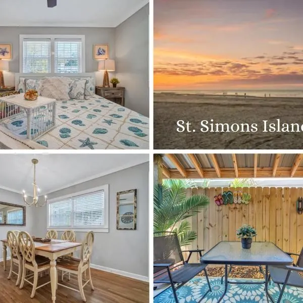 Pierside Retreat Saint Simons Island 3BR Sleeps 8, hotel a Saint Simons