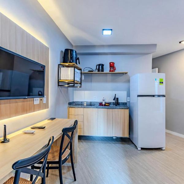 Studio com ar condicionado e WiFi em Santa Cecilia - Foto 3