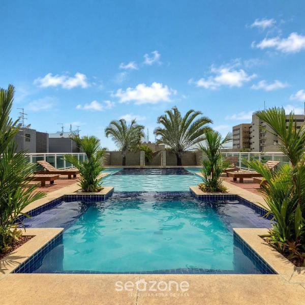 Apto em Cond. c/ Piscina a 400m da Praia TAU0204