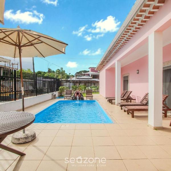 Casa c/ piscina 350m Praia de Taperapuan RUD0047 - Foto 4
