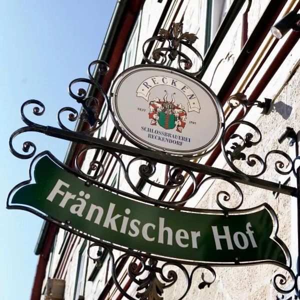 Fränkischer Hof, hotell i Hofheim in Unterfranken