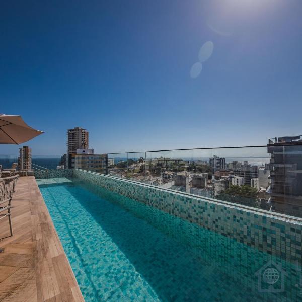 Studio Luxo Vista Mar - Piscina Rooftop - 16 Andar - Barra Salvador - Foto 3