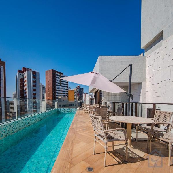Studio Luxo Vista Mar - Piscina Rooftop - 16 Andar - Barra Salvador - Foto 5