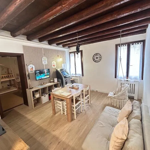 Wood 32 family -Jv apartment Rovigo-, hotell sihtkohas Rovigo