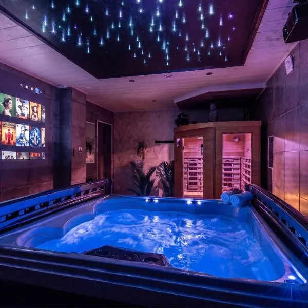 Villa Cerf - Sauna & Jacuzzi Privés I Jeux I 12 Min Strasbourg, hotel u gradu 'Ittenheim'