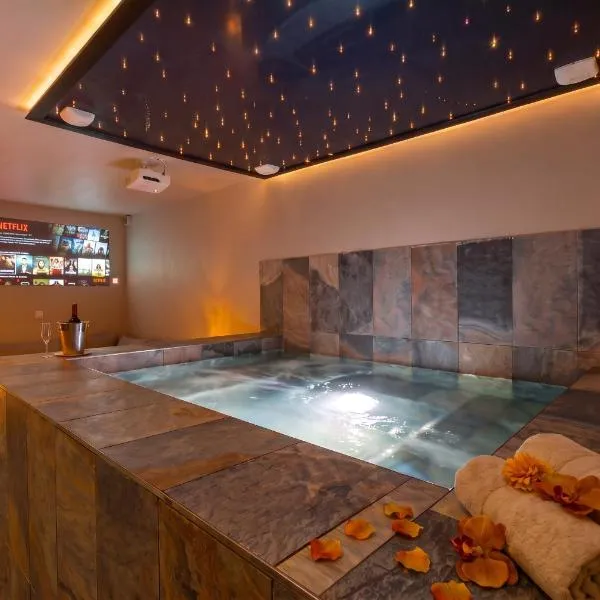Villa Gorille - Piscine I Jacuzzi chauffée I Billard I 12 min Strasbourg – hotel w mieście Ittenheim