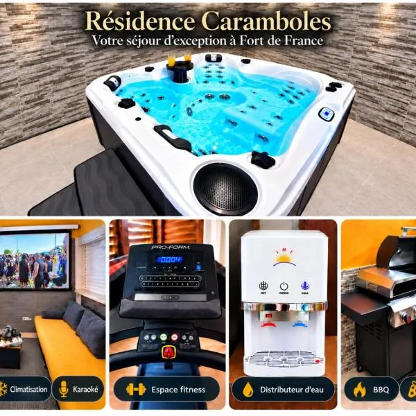 residence caramboles, hotel a Fort-de-France