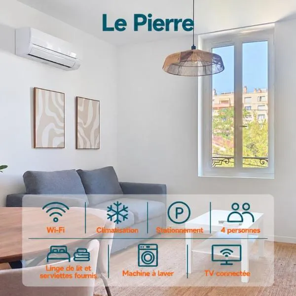 Le Pierre - Appartement Cozy 4 personnes, hotell sihtkohas Valence