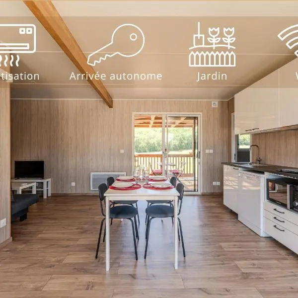"Le chalet", 2 chambres, climatisé, calme, hotel v mestu Carlux