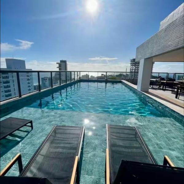 Apto Alto Luxo com Piscina, Terraço e Garagem - Barra premium - Foto 4
