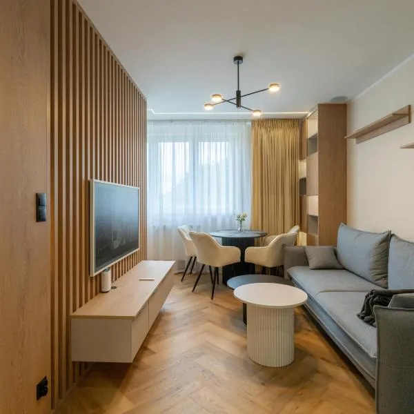 Aurum Suites Bytom Apartament Staffa, viešbutis mieste Bytomas