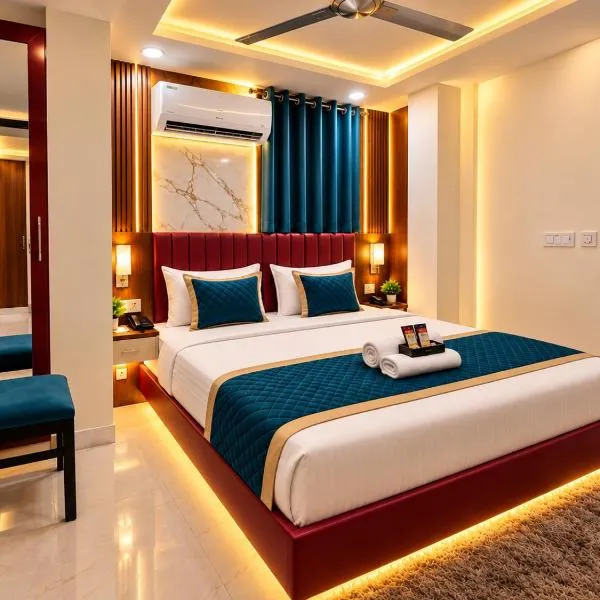 Hotel Simrandeep Suites Near IGI Delhi Airport - Free Airport Pickup & Drop, hotell sihtkohas New Delhi