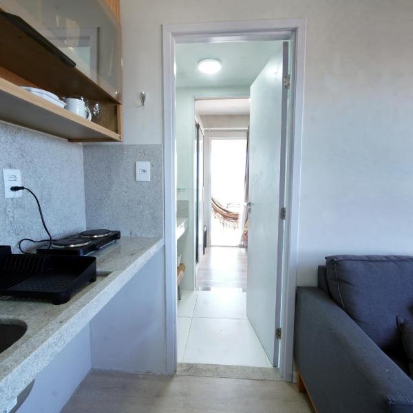 Smart Pituba Vista mar - quarto e sala com academia, coworking - Área nobre de Salvador - Foto 3