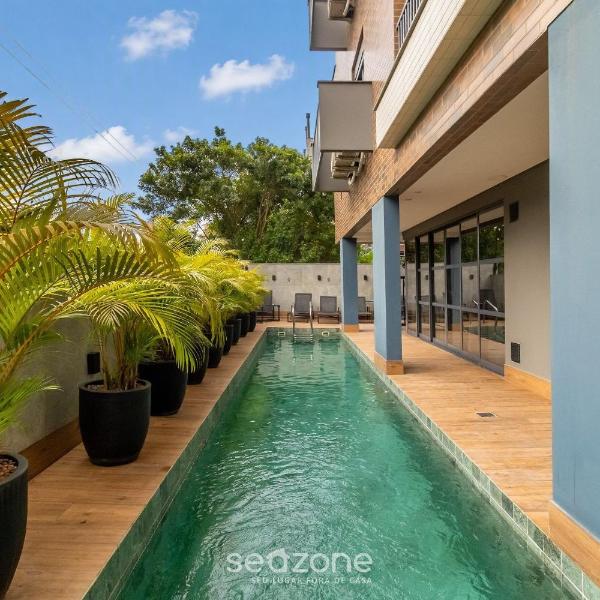 Apto cond. c/ piscina e acad. 350m da praia JPR212 - Foto 4