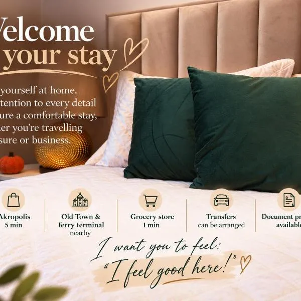 "Harmony Stay Studio" - Viskas jūsų patogumui - Everything for your comfort and business needs, מלון בקלייפדה