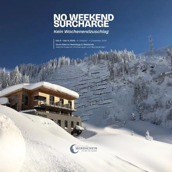 Mondschein Chalet Ski-In Ski-Out, hotel din Stuben am Arlberg